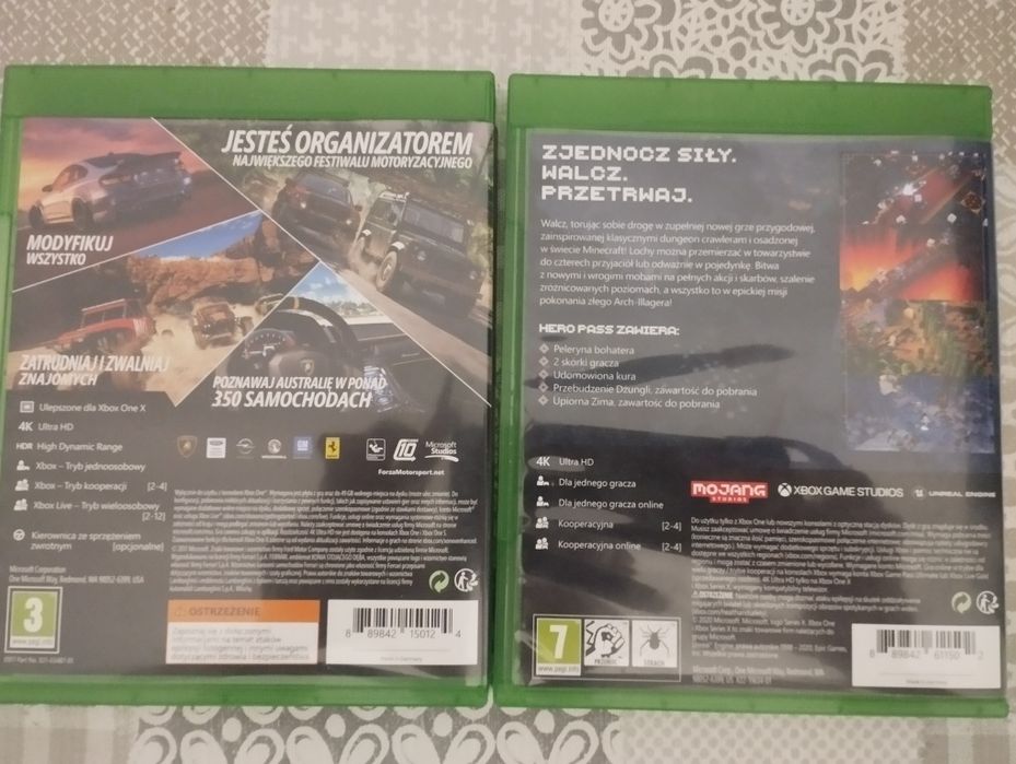 Gry na xbox one minecraft, forza