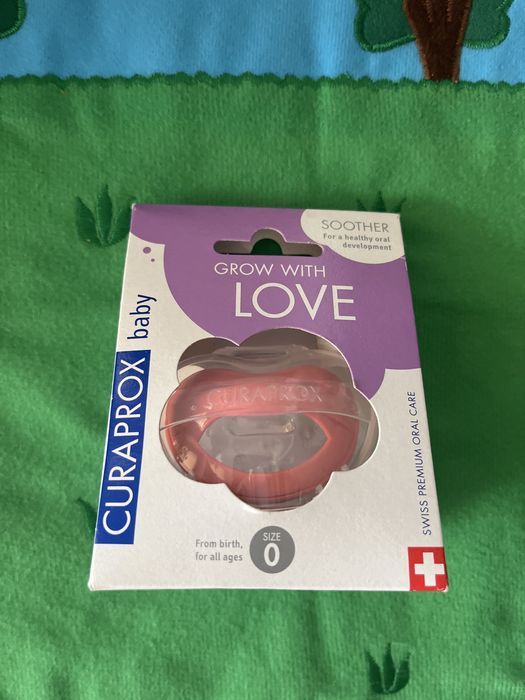 Smoczek curaprox baby  size 0 ortodontyczny