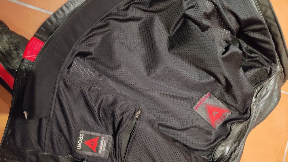 Casaco pele moto Dainese