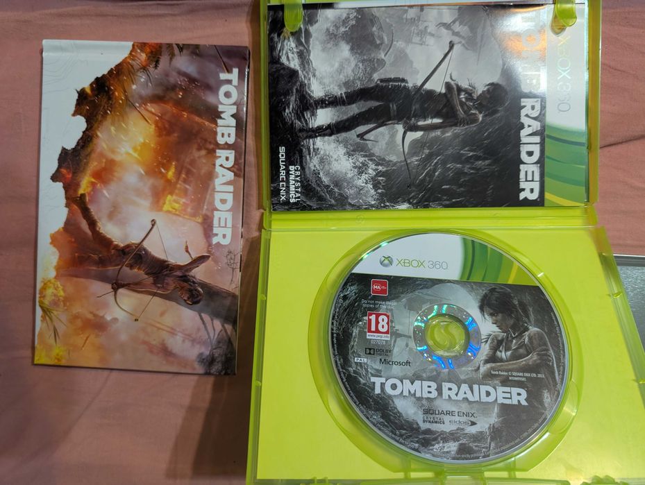 xbox 360 Tomb raider 2013 survival kit