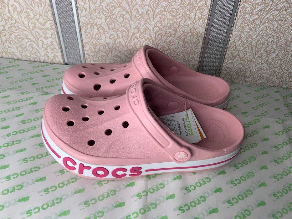 крокси жіночі рожеві 37, 38, 39 crocs розмір