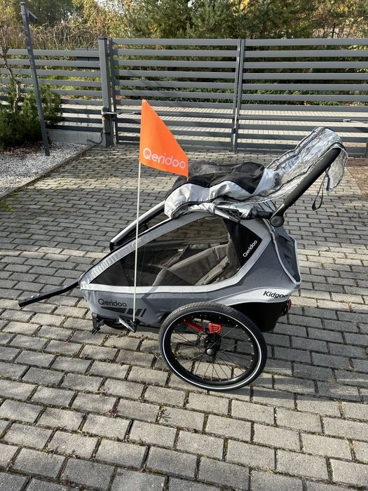 Qeridoo Kidgoo 1 przyczepka rowerowa