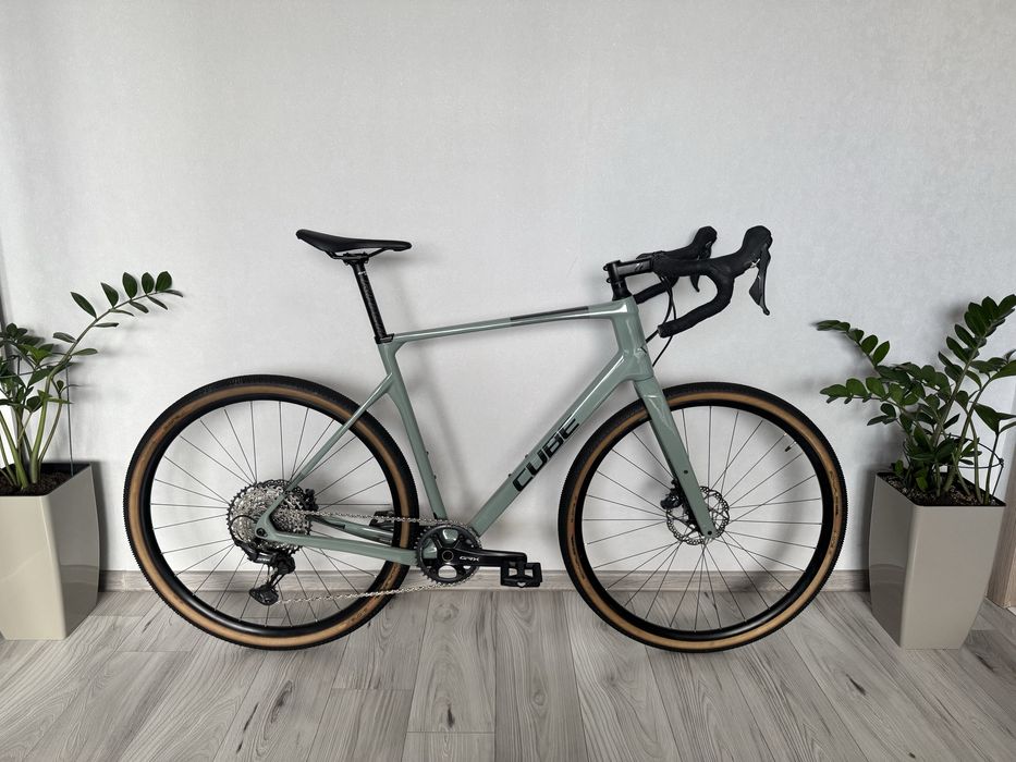 CUBE NUROAD C:62 PRO ‼️8,9кг карбоновий гравійник 2025 на осях 1x12 GRX822 гідравліка гравийный гревел карбоновый гравійнік гравийник гравел шоссейний