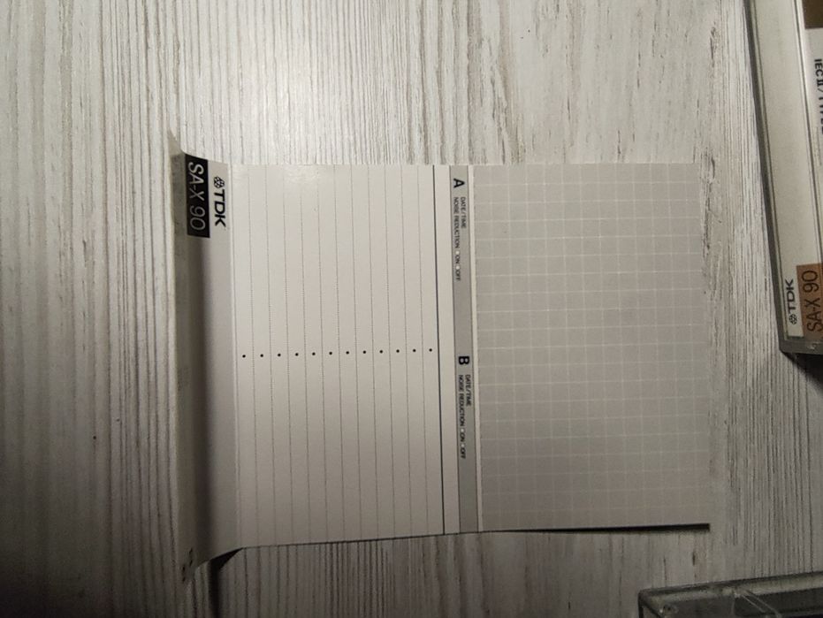 TDK SA -X 90 аудіокасети