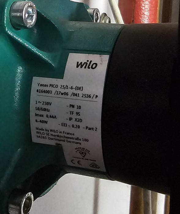 Pompa obiegowa wilo Yonos PICO 25/1-6 - [DE]