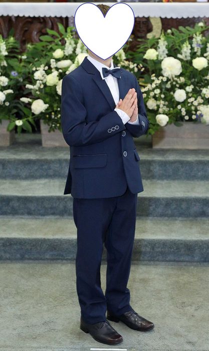 komplet garnitur komunijny STAN-DAR 134 xl cm 140 cm de la salle DlS