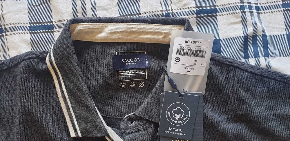 Polo SACOOR - Cinza escuro XXL