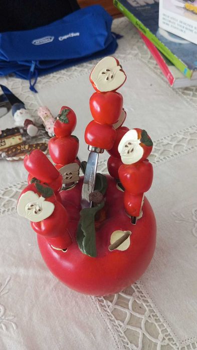 Conjunto colheres, garfos e facas decorativas64739311744259127
