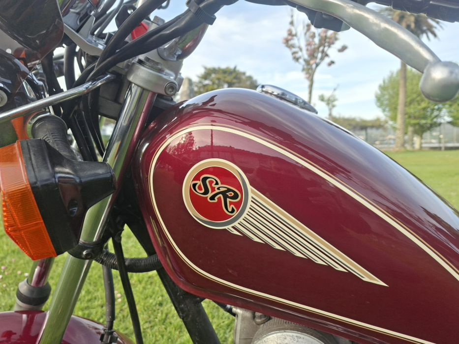 YAMAHA sr 125 vermelha