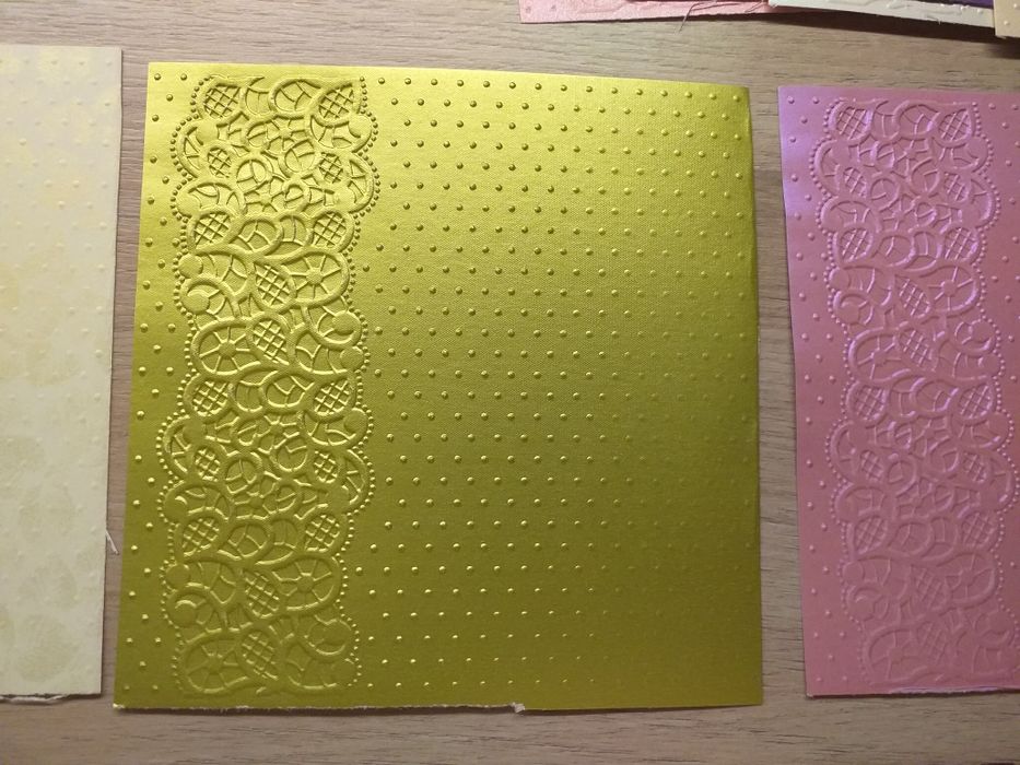Scrapki scrapbooking śliczny wytłaczany wzór tło