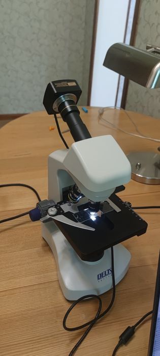 Микроскоп Delta Optical с камерой 3,1MP