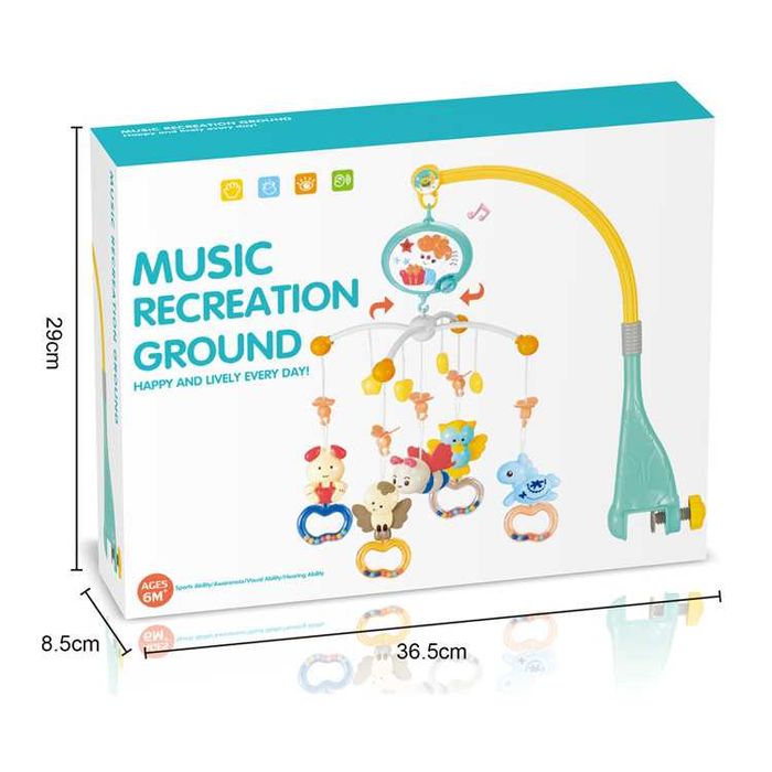 Мобіль музичний у дитяче ліжко