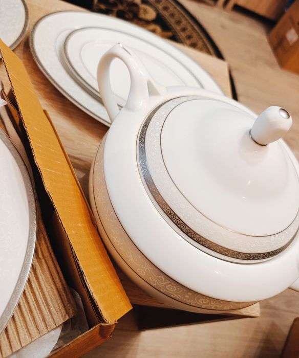 Zestaw zastawa bogucice nowa piękna