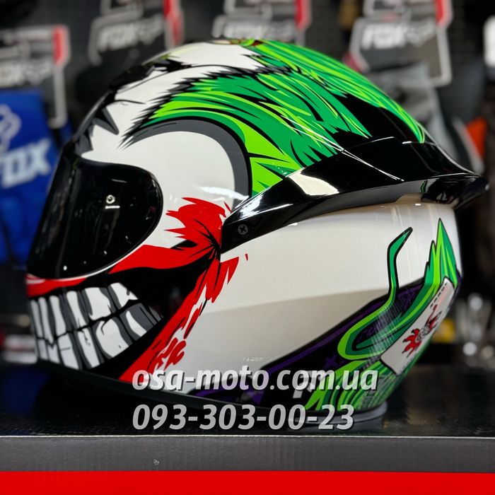 Мотошлем Joker з тонованим склом мото шлем інтеграл закритий мотошлем