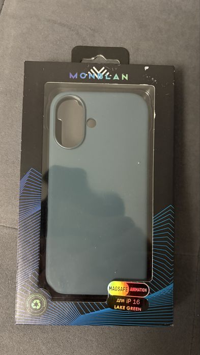 Чохол Monblan для iPhone 16 MagSafe, підкладка з мікрофібри