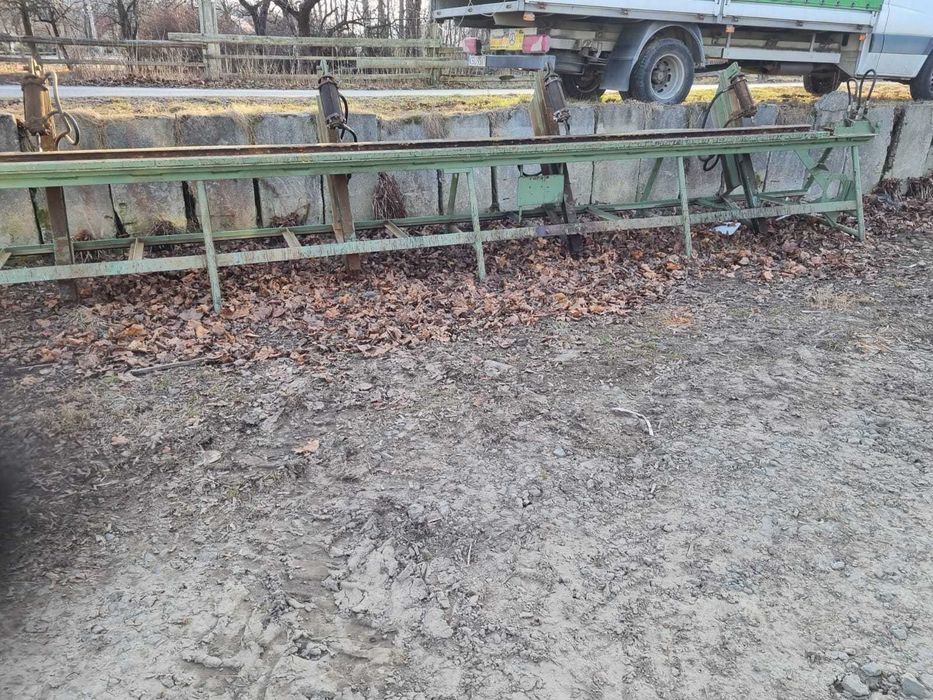 Prasa hydrauliczna do łączenia z długości, klejonki 6m