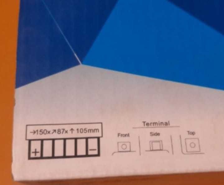 Akumulator motocyklowy Exide 12V 120ah