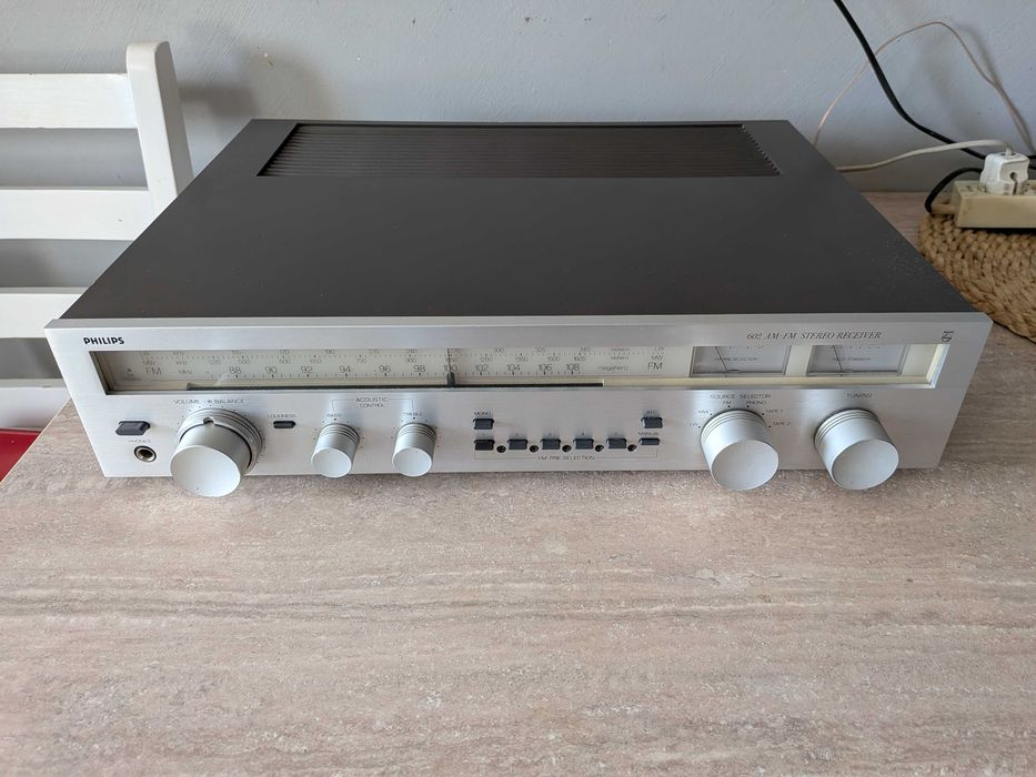 Zadbany Philips 602 am fm stereo receiver