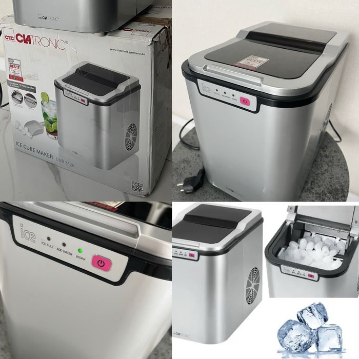 Ледогенератор Clatronic EWB 3526 с коробкой / произв. Германия