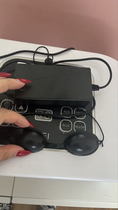 LED terapia com oculos