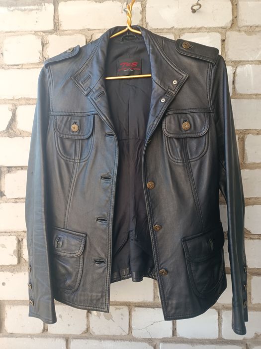 Продам пиджак кожанный