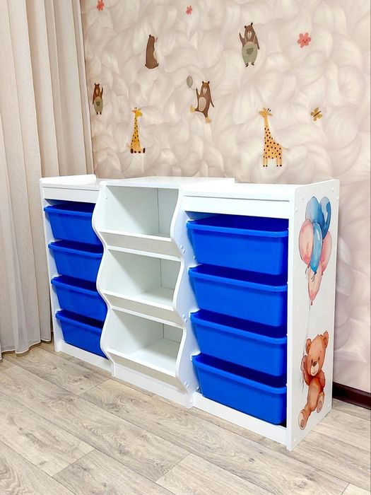‼️Для ІГРАШОК‼️ Стелаж для іграшок органайзер для іграшок Комод полиця