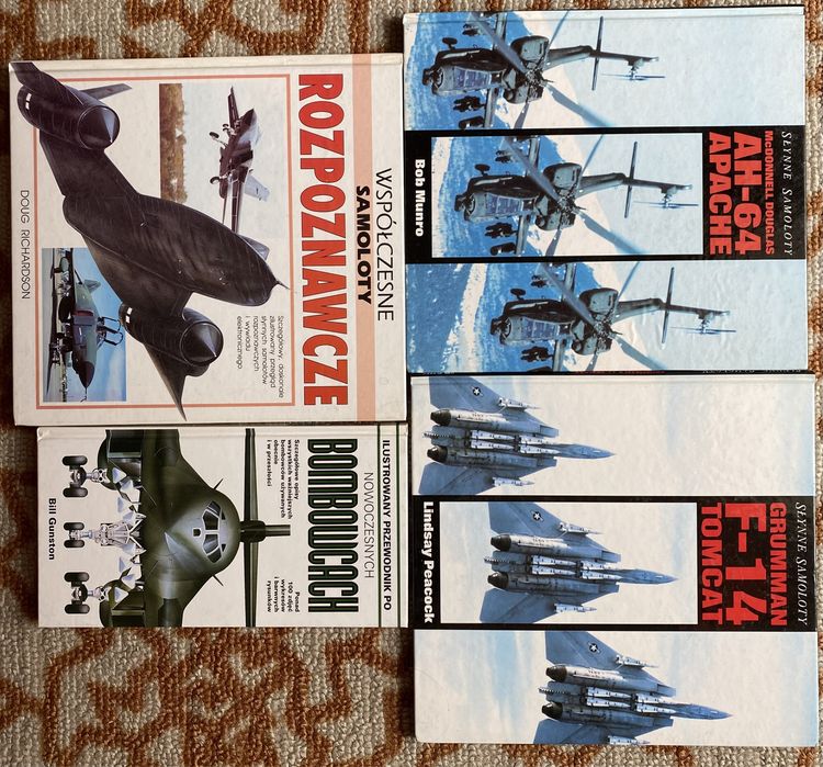 Samoloty myśliwce bombowce śmigłowce samoloty rozpoznawcze przewodnik