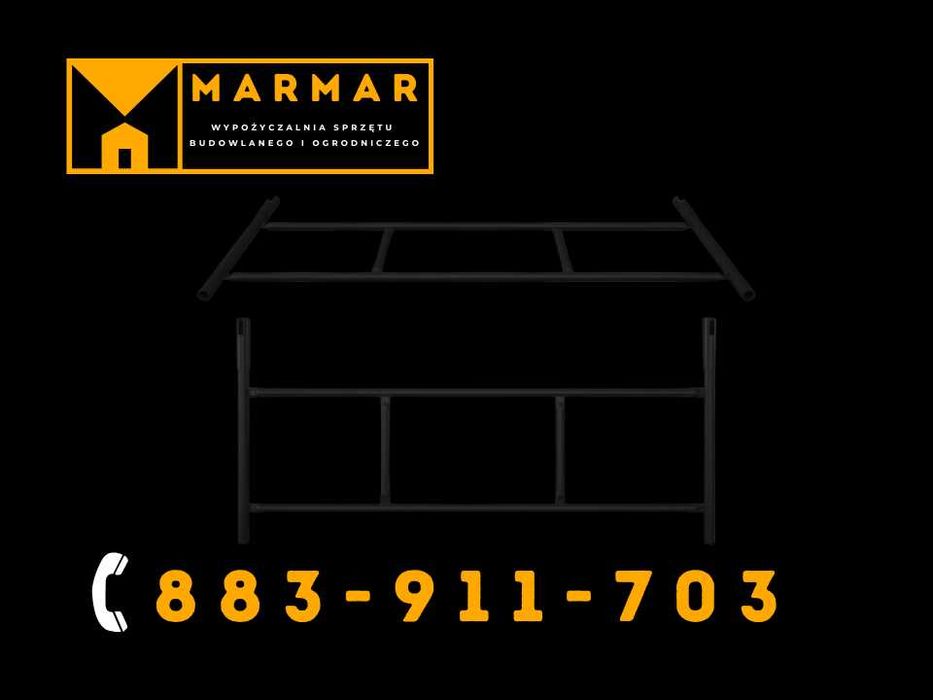 Rusztowanie warszawskie 163cm/167cm WYNAJMĘ, WYNAJEM, WYPOŻYCZALNIA !