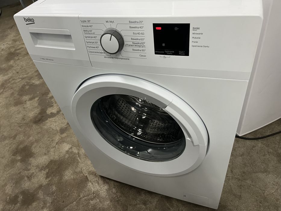 Pralka BEKO 40cm 6kg 1000ob A++ |12msc |BD stan |Dowóz