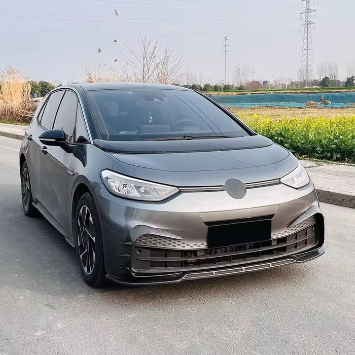 Губа бампера Volkswagen ID3 накладка бампера Фольцваген ид3 юбка бампера сплитер обвес ід3