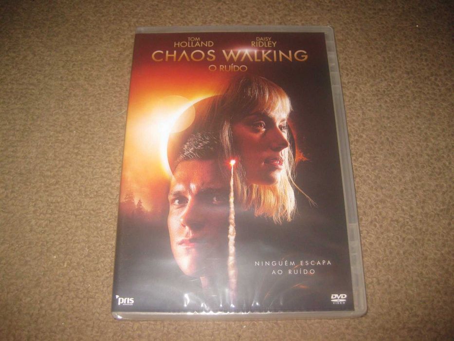 DVD "Chaos Walking: O Ruído" com Tom Holland/Selado!