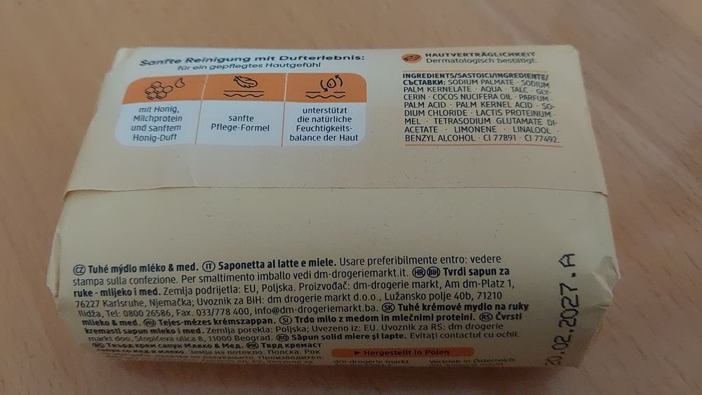 Mydło Balea Milch & Honig 150 gr