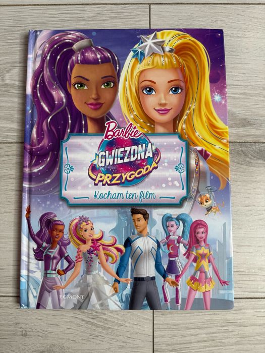 Kaiążka Barbie Gwiezdna przygoda