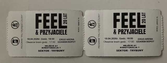 bilety na koncert FEEL I PRZYJACIELE Gdańsk