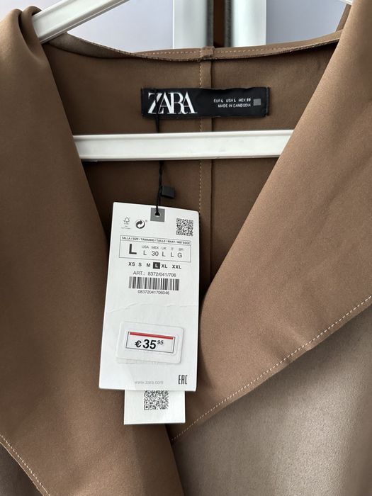 Кардіган, піджак, плащ, тренч Zara