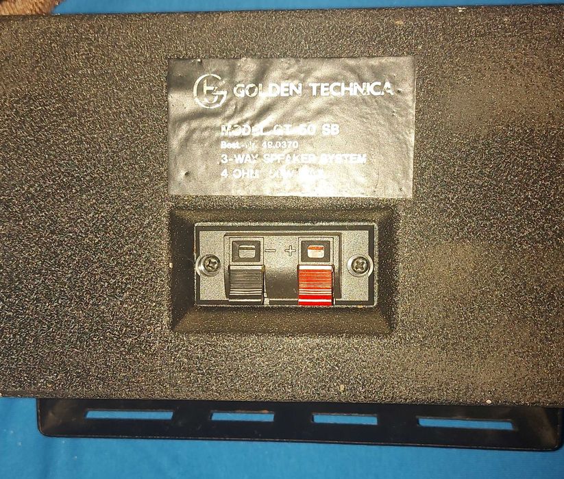 2 głośniki  Golden Technica GT-50 SB, 3-drożny,