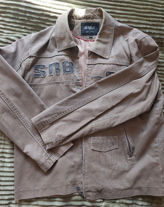 Kurtka męska, katana L/XL jasnobrazowa-khaki