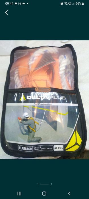 Szelki asekuracyjnie nowe