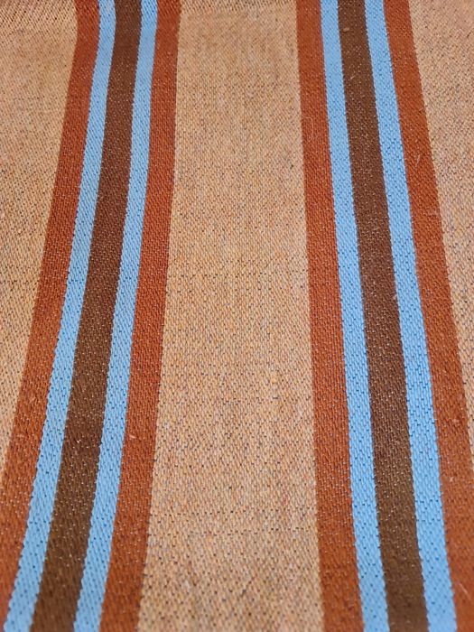 Narzuta ręcznie tkana wełniana kilim Prl