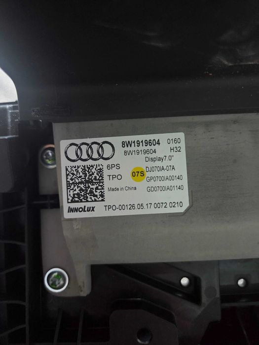Ecrã 7 polegadas Audi A4 B9