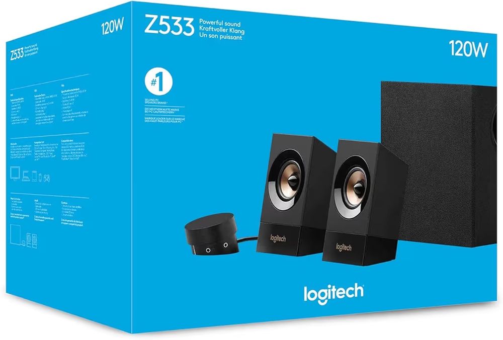 Kit colunas com subwoofer modelo Z533