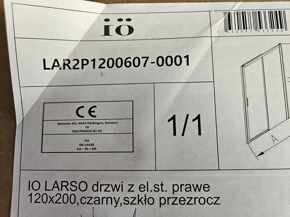 Drzwi przesuwne jednoczęściowe zamiana