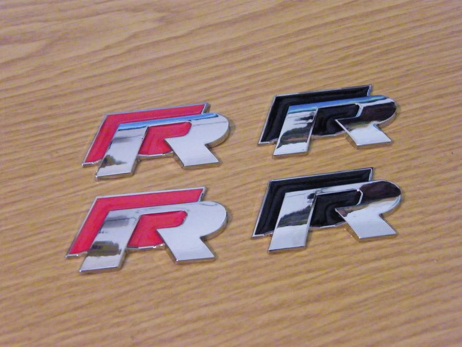 Símbolos VW R-LINE volante | Emblemas Volkswagen | Porta chaves