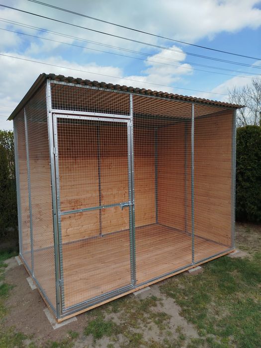 Woliera dla kota ptaków zwierząt 3x2 4x2 4x3