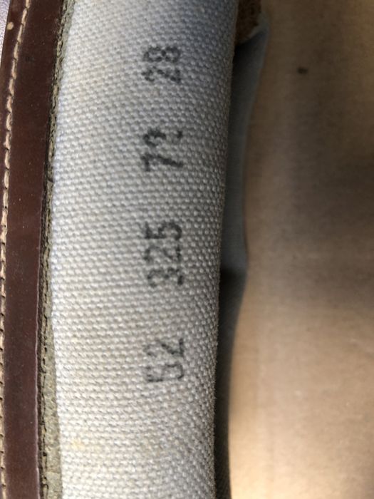Buty oficerki skórzane rozmiar ok. 42
