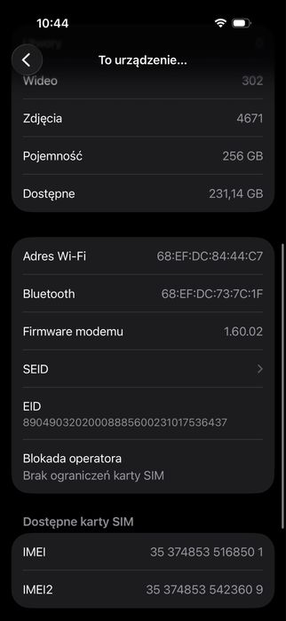 iPhone 17 pro 256GB