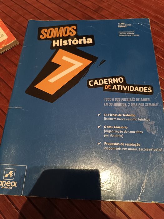 Caderno atividades 7° ano história Somos história