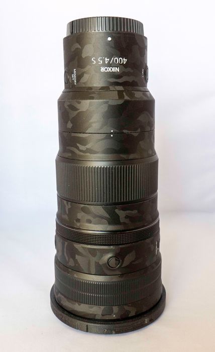 Nikon Z 400mm f/4.5 VR S Excelente estado + extras Zemlin e Leofoto