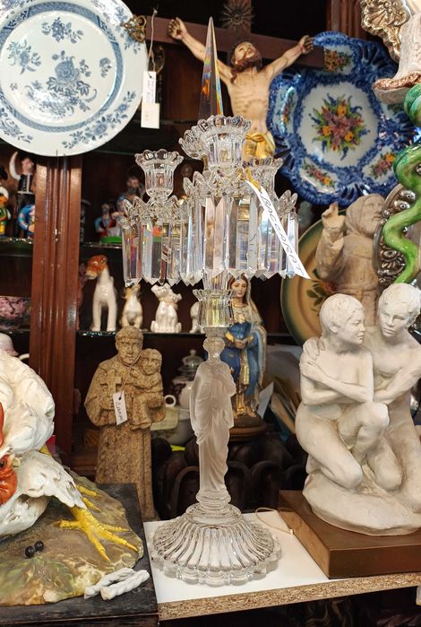 Par Candelabros Cristal 3 Lumes Baccarat