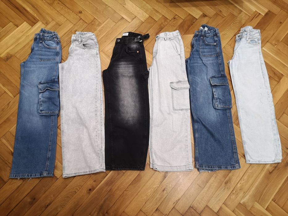 Spodnie jeansy H&M 152 cm 10-12 lat